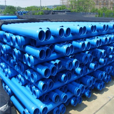 Underground Drainage Tubing Pipes Blue Color Large Diameter UPVC Pipe