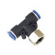 PTF Series Female Thread Pneumatic Air Tee Pipe Fitting