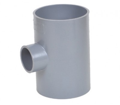 Polyvinyl Chloride Pipe Fittings UPVC Reducing Tee