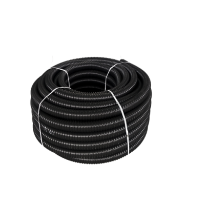 Wave-shape Carbon Fiber Spiral Tube Hdpe Flexible Wave Pipes Cable Conduit Pipe