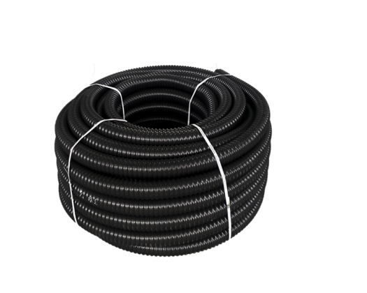 Wave-shape Carbon Fiber Spiral Tube Hdpe Flexible Wave Pipes Cable Conduit Pipe