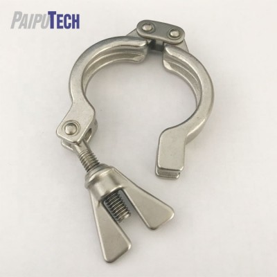 custom precision casting stainless steel pipe clamp parts/stainless steel precision casting  pipe clamp parts