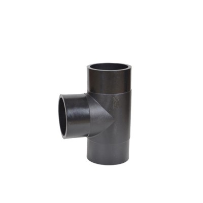 Plastic Pipe Fittings Socket Weld HDPE PN16 Reducing Tee